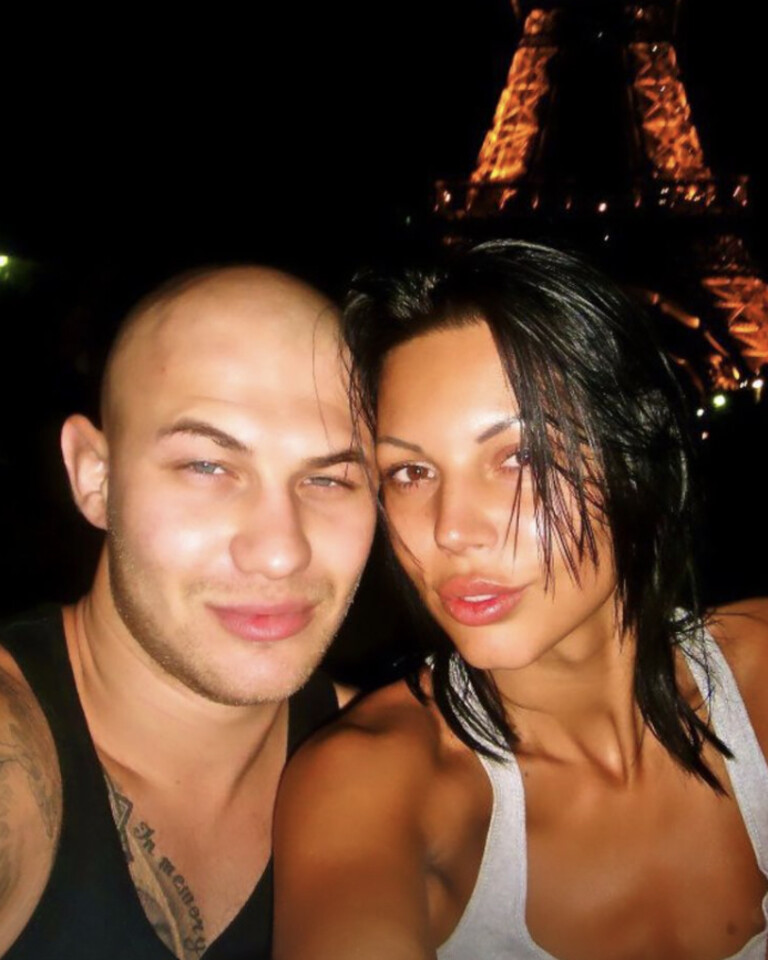 Джиган и Оксана Самойлова в 2010 году